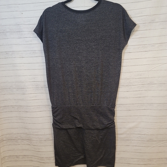 ATHLETA GRAY HIGH LOW DRESS, SZ  SMALL, CUTE & COMFY - Picture 5 of 5